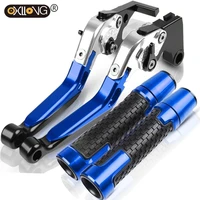 motorcycle accessories brake clutch levers motocross handlebar grip handle for yamaha yzf r6 yzfr6 1999 2000 2001 2002 2003 2004