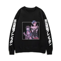 tengen toppa gurren lagann kamina simon graphics print sweatshirt japanese anime oversized sweatshirts manga fashion pullover