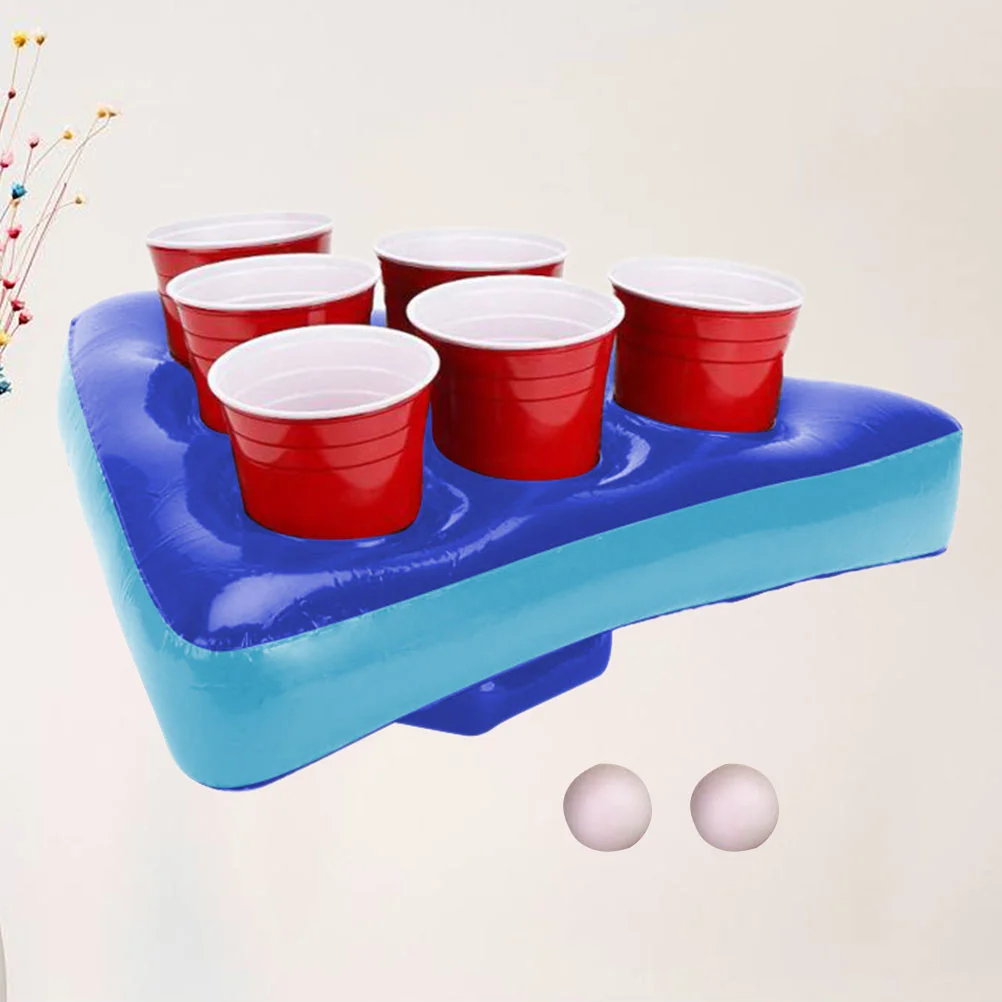 

Beer Pong Hat Game Outdoor Toys Toss Ring Cups Throwing Game Hat Inflatable Beer Hats Toss Game Hat Kids Playset