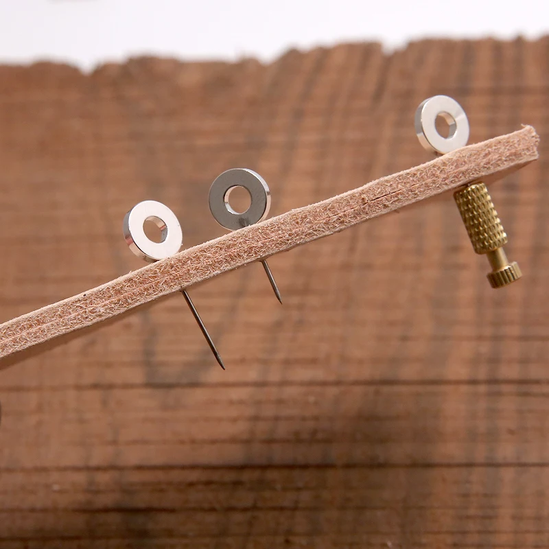 10 шт. иглы для позиционирования кожи Искусственные кожаные шпильки сделай сам