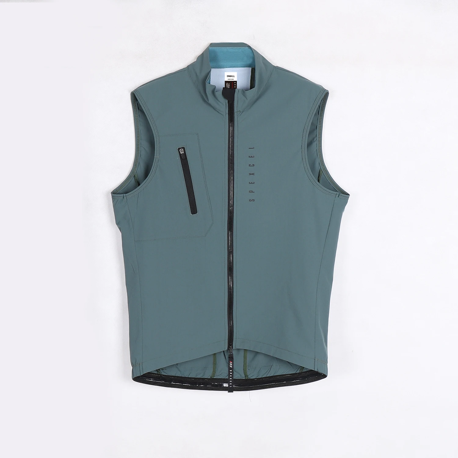 

New SPEXCEL All Classic Light Windproof Vest Cycling Best Men's Wind Gilet Stretch Fabric With Two Way Zippe