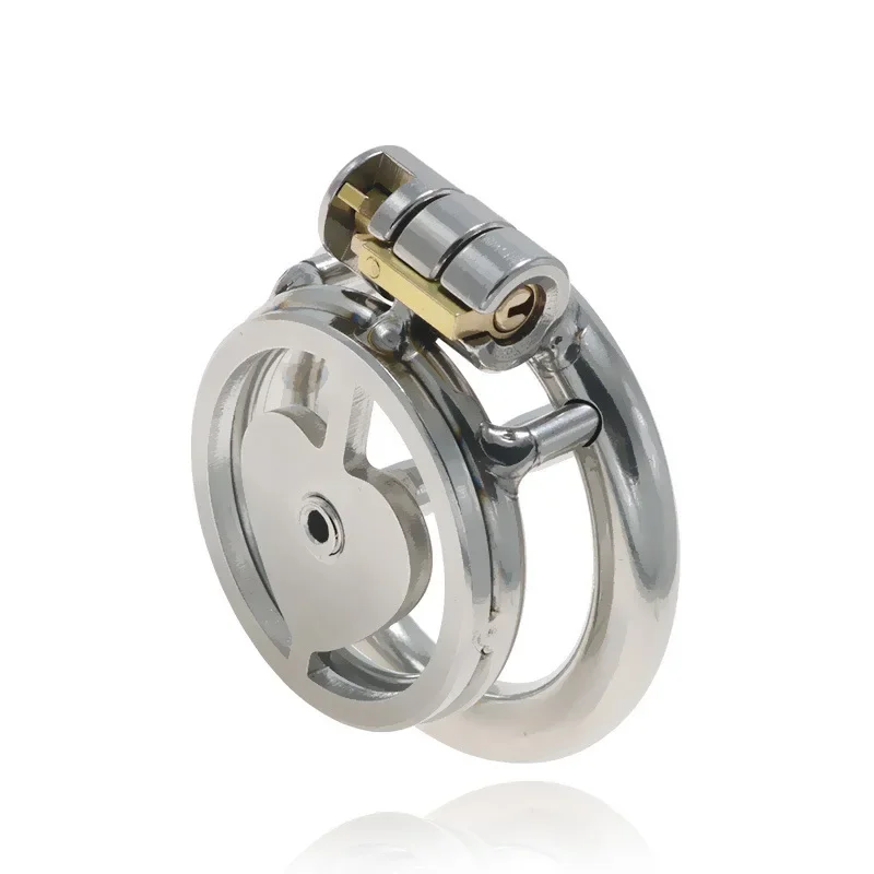 Новая металлическая клетка для пениса с замком верности металлическим кабелем