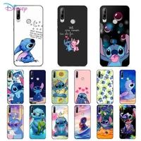 disney cute lilo stitch phone case for huawei y 6 9 7 5 8s prime 2019 2018 enjoy 7 plus