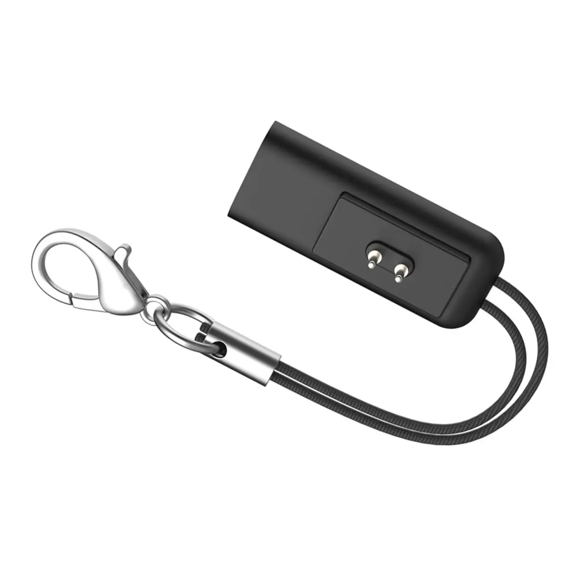 Фото Зарядное устройство DT671 STOCK Type-C Mini Power Charger: портативный адаптер-конвертер для смарт-браслетов 10, 9, 8 с брелоком №3