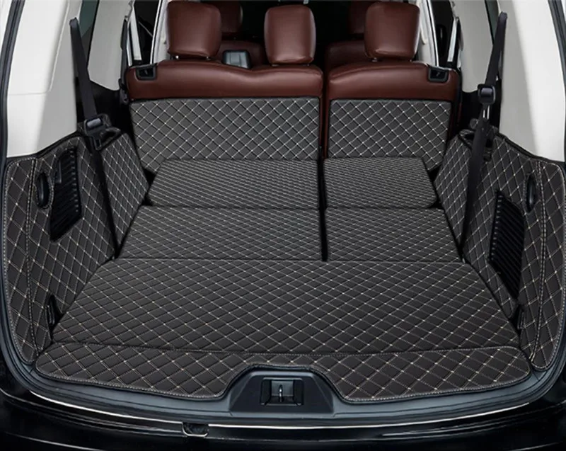 Специальные коврики в багажник автомобиля для Infiniti QX80 7 8 мест 2022-2013 прочные