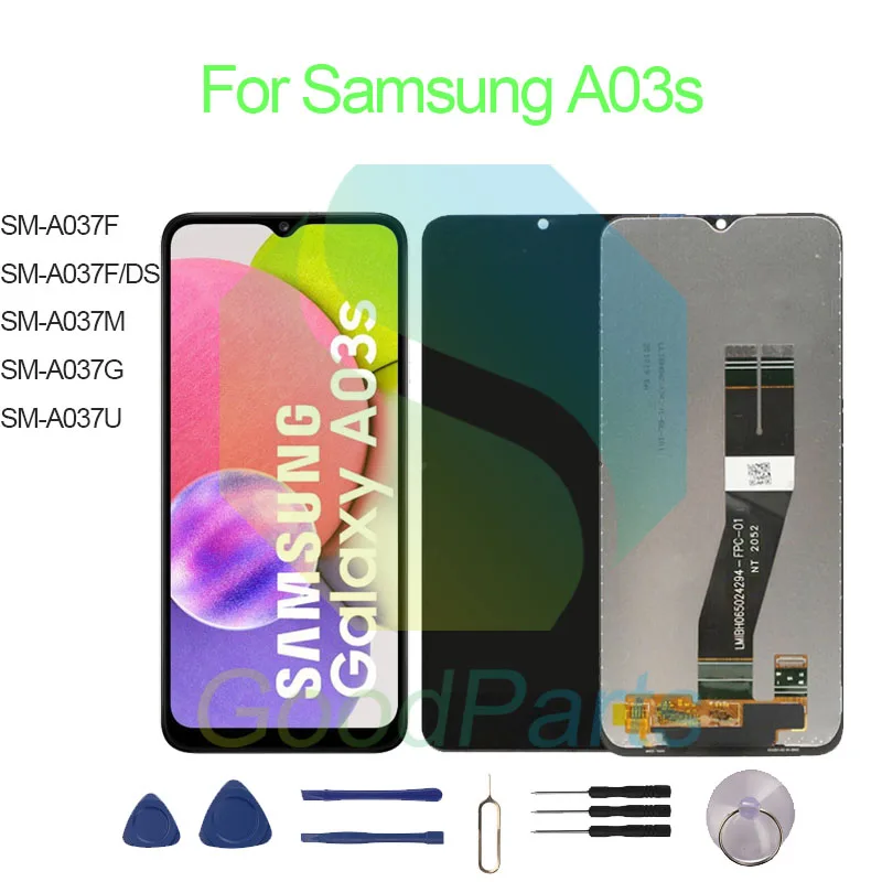 

For Samsung A03s LCD Display Screen 1600*720 SM-A037F/F/DS/M/G/U A03s Touch Digitizer Assembly Replacement