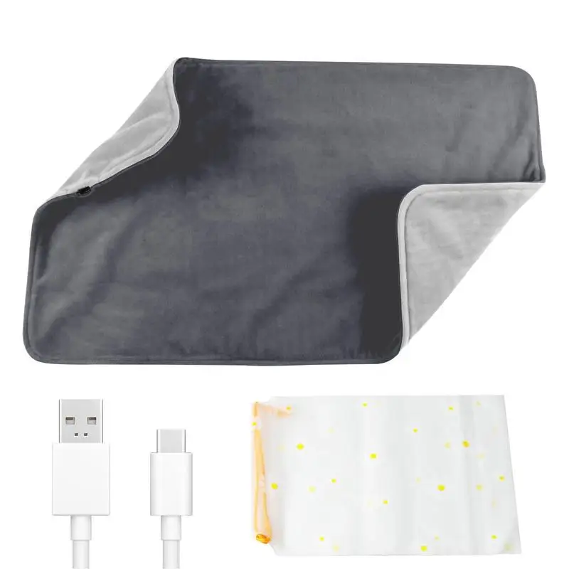 Heated Mat For Back Discomfort Hand&machine Washable Fast He