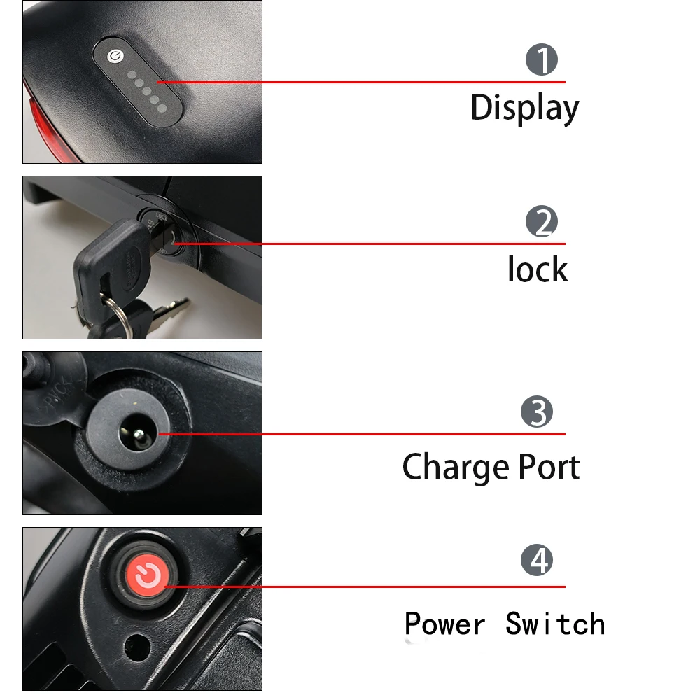 Аккумулятор Micargi Bali Ebike с задней стойкой 36 В 48 10 4 Ач 13 16 17 5 аккумуляторы DIRODI Beaumont Rack