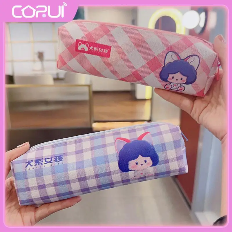 

Cartoon Cartoon Pencil Bag Simple And Delicate Pencil Case Beautiful And Practical High Quality Creative Storage Bag Creative
