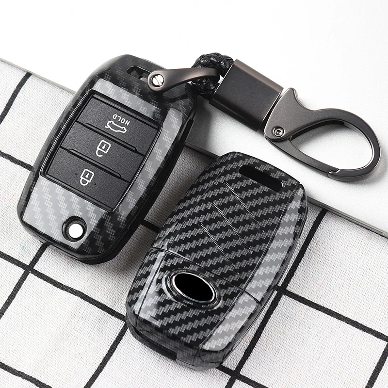 

Car Key Case Cover For Kia Rio 3 K2 Ceed Cerato K3 Sportage 4 Picanto K5 Optima Sorento Forte Stinger 2017 2018