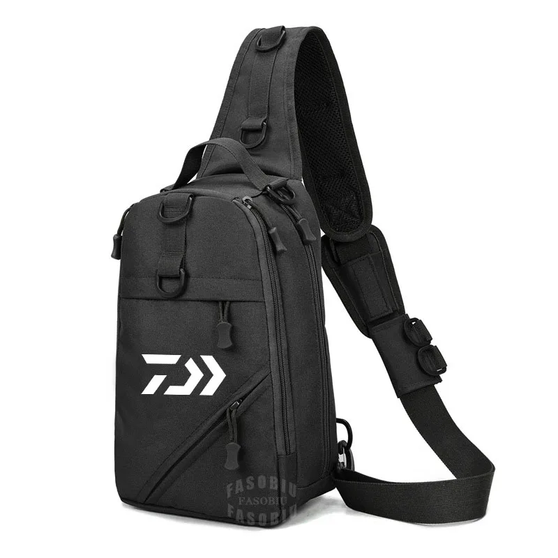 

Daiwa Chest Bag Men Outdoor Sports Travel Multifunctional Camouflage Shoulder Crossbody Bag Climbing Camping Multi-purpose Bags