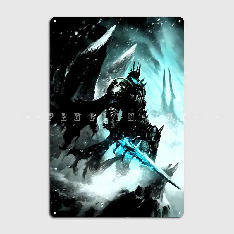 Плакат Arthas металлическая табличка кинотеатр гостиная проект кухонных табличек