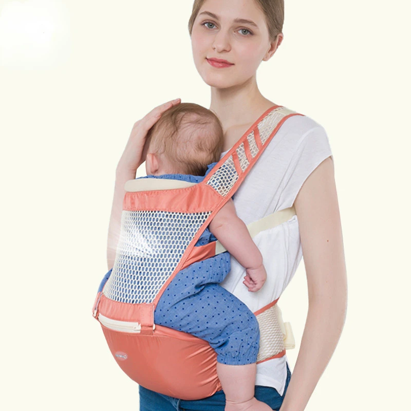 New Multi-functional Breathable Baby Carrier Waist Stool Summer Breathable Newborn Baby Bag Shoulders Stool Baby Gear