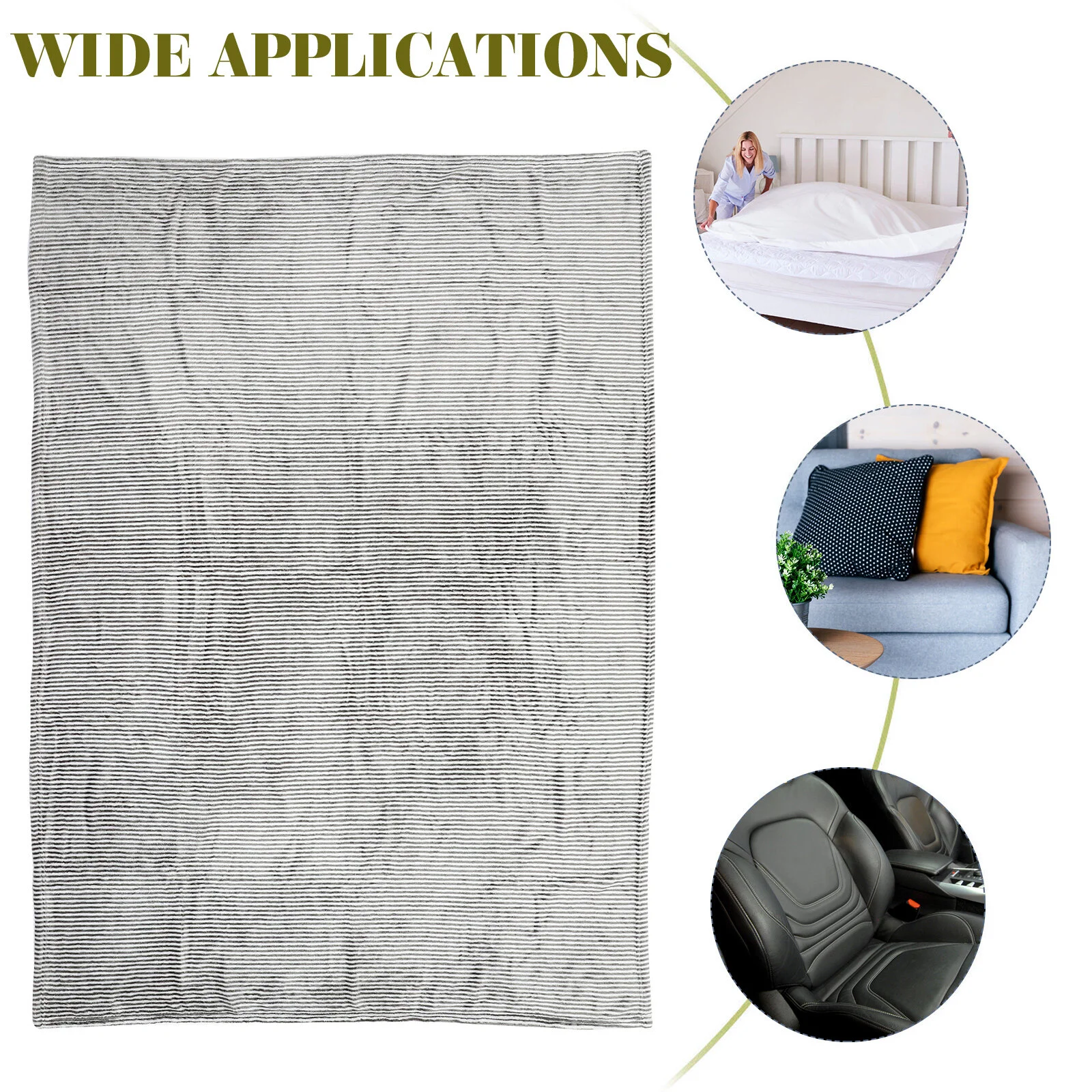 

Fuzzy Office Blanket Comfortable Throw Blanket Lightweight Air Conditioner Blanket