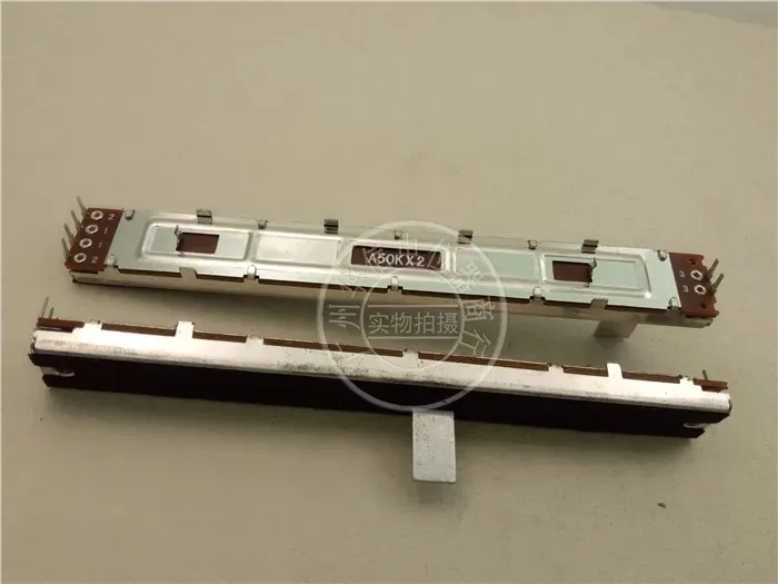 SC1009G 100-тактный микшер прямой скользящий потенциометр с флиппером A50k 50KAX2 длина