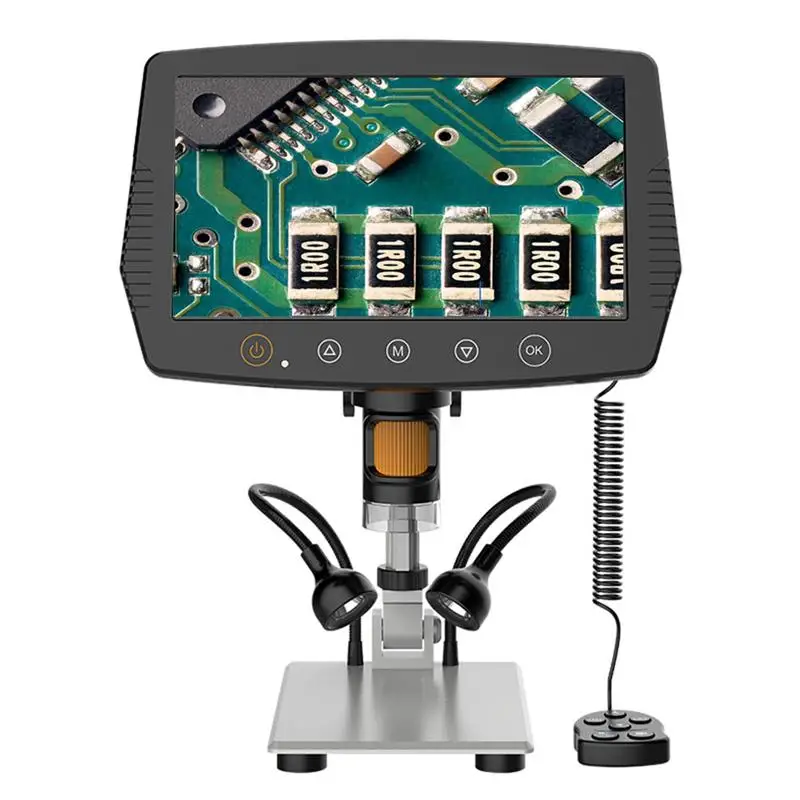 

Professional Digital Microscope For Soldering 1000X Electronic Video Microscope 9inch HD Continuous Amplification Magnifier Tool