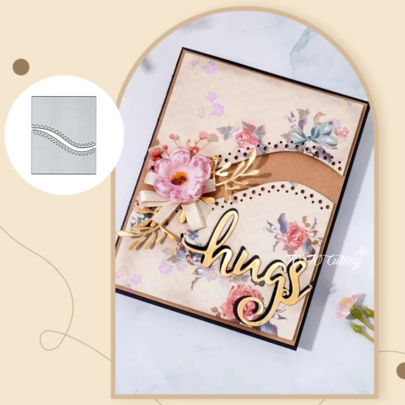 

Новые Вырубные штампы, Обложка альбома «сделай сам», скрапбукинг, лезвие, трафареты, фотоинструмент, рукоделие, высечка