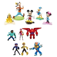 mickey minnie anime figures action figure collection cute model toy gift for children ornaments doll toy