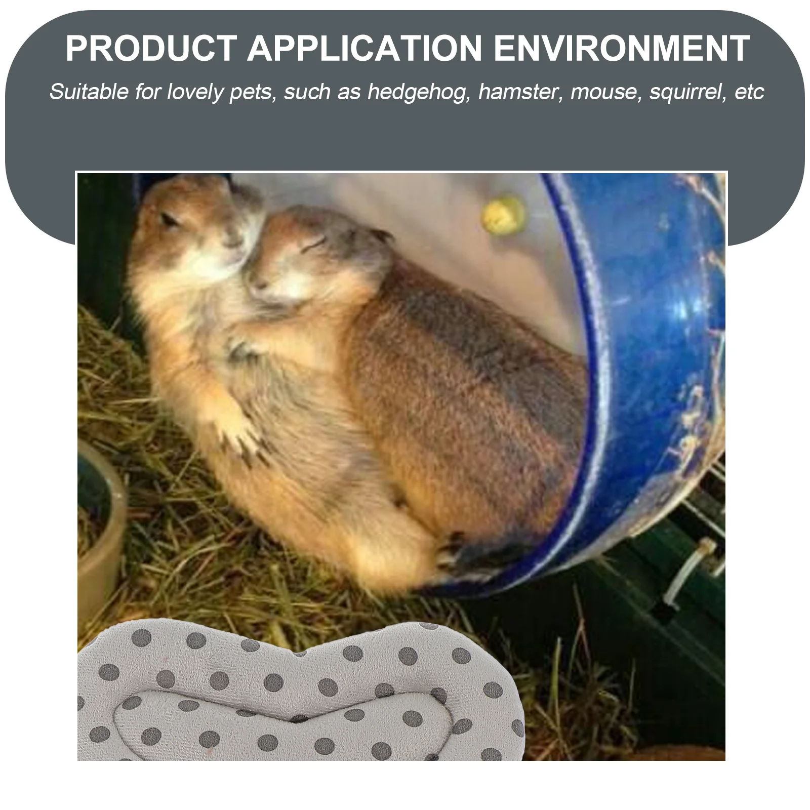 2 шт. Клетка для хомяков питомника Hámster теплые спальные матрасы домашних животных