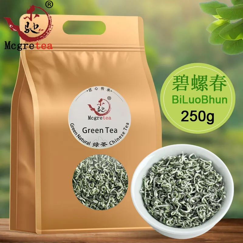 

Mcgretea 250g 2022 New Chinese Tea Biluochun Bi Luo Chun Green Tea Biluochun Tea Organic Tea Green Food No Teapot