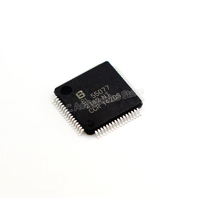 

4PCS BL55077 LQFP-64 LCD driver Chip new and original