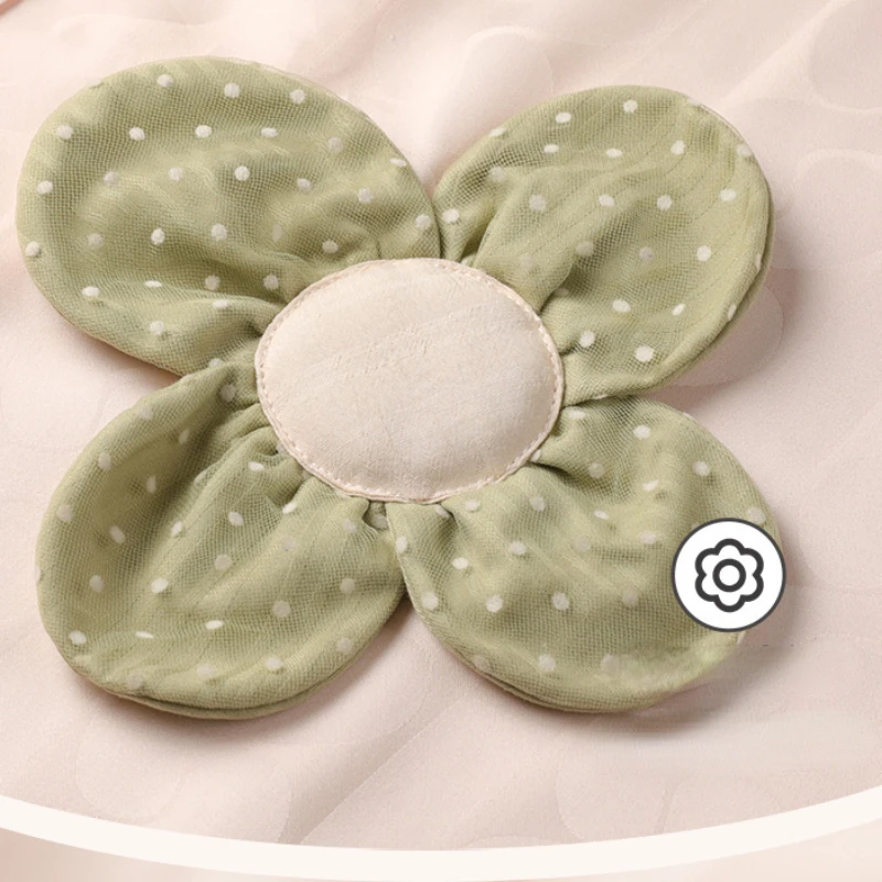 Fashion Women Pajamas Set Short Sleeve Shorts Thin Imitation Silk Sleep Top Summer Three-dimensional Flowers Korean Cheap New