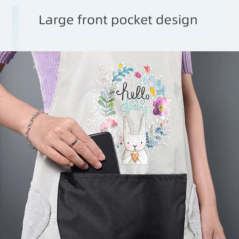 Кухонный проволочный водонепроницаемый маслостойкий мультяшный венок кролик