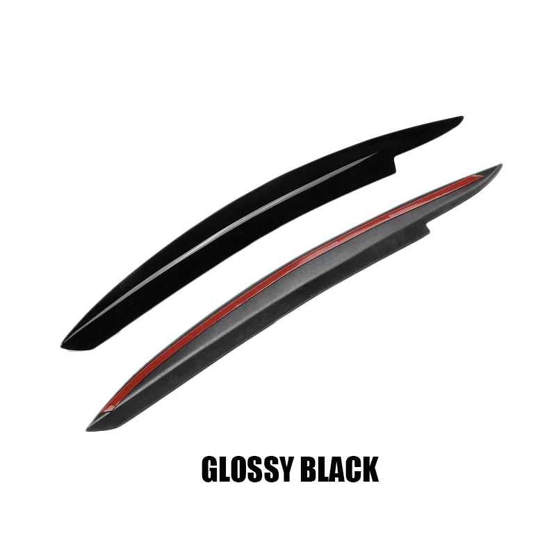 

Подходит для VW Golf 6 MK6 GTI GTR 2008-2013, автомобильные аксессуары, черная фара, крышка для бровей и век, декоративная накладка