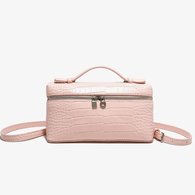 Сумка для обеда с крокодиловым узором ручная сумка диагональным крестом на одно