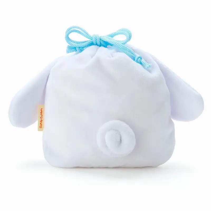 Cute Girl Heart Plush Drawstring Handbag Cosmetics Storage Bag Sundries Snack Organizing Folders Outdoor Hand Bag