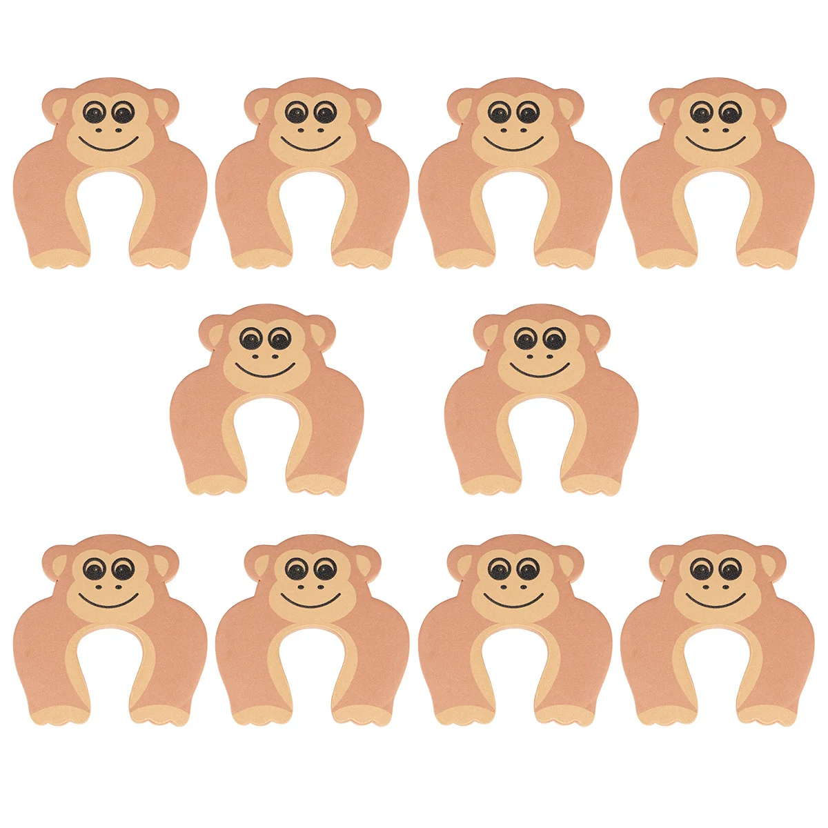 10 шт. очаровательный дверной стопор креативная защита от защемления пальцев для