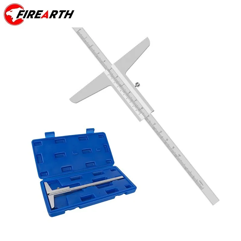 

Depth Vernier Caliper 0-150/200mm 0.02mm Digital Calibrator Micrometer Metric Gauge Measuring Gauging Instruments Tools