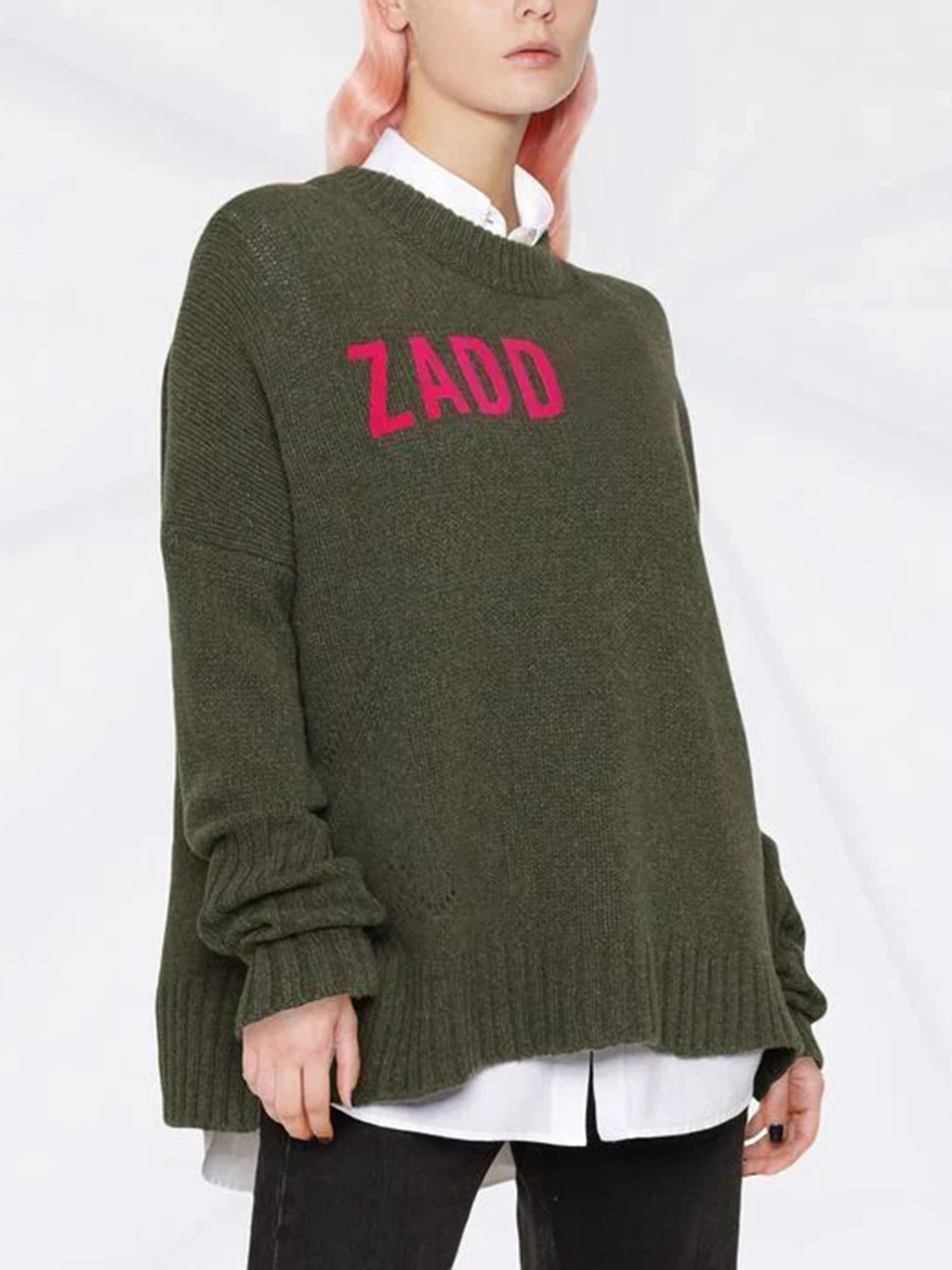 

Женские кашемировые свитера с буквенным принтом, Пуловеры с круглым вырезом в стиле, панк, Женские Повседневные вязаные Джемперы в стиле ро...