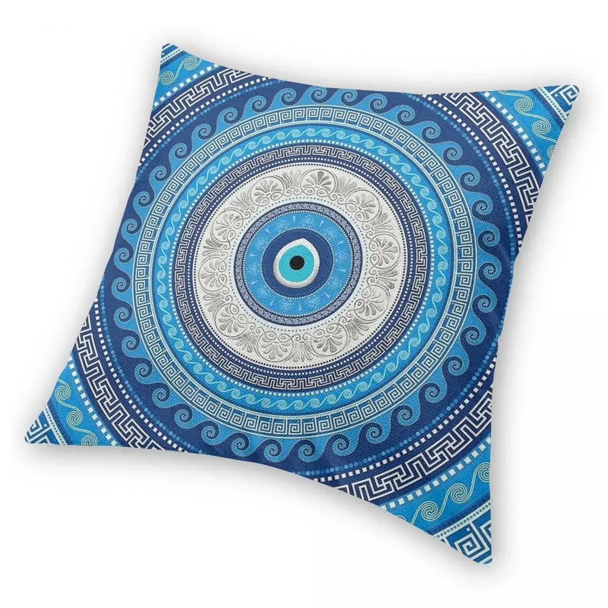 Греческий Коврик Akas Искусственный Декор Квадратная Наволочка 40x40 См Очки Matiaza