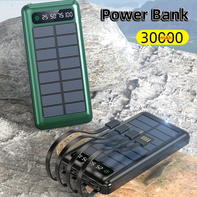 

Внешний аккумулятор с портом Type-C на 30000 мА · ч