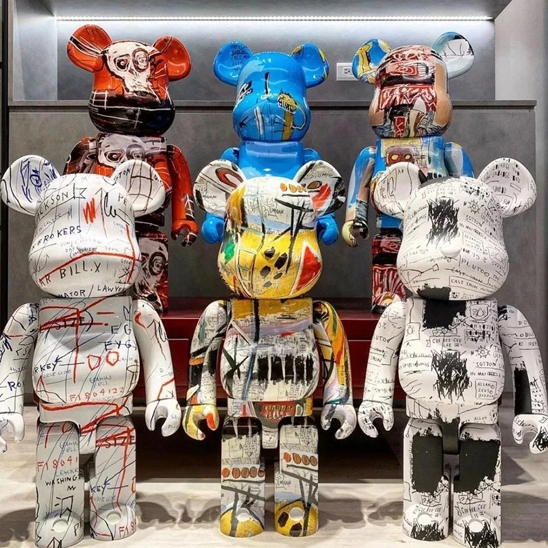 

70cm Be@rbricklys 1000% Bearbrick Toy Jean-Michel Basquiat 3.0 6.0 5.0 8.0Brand New 1：1 Action Figure Collectible Art Toy Gifts