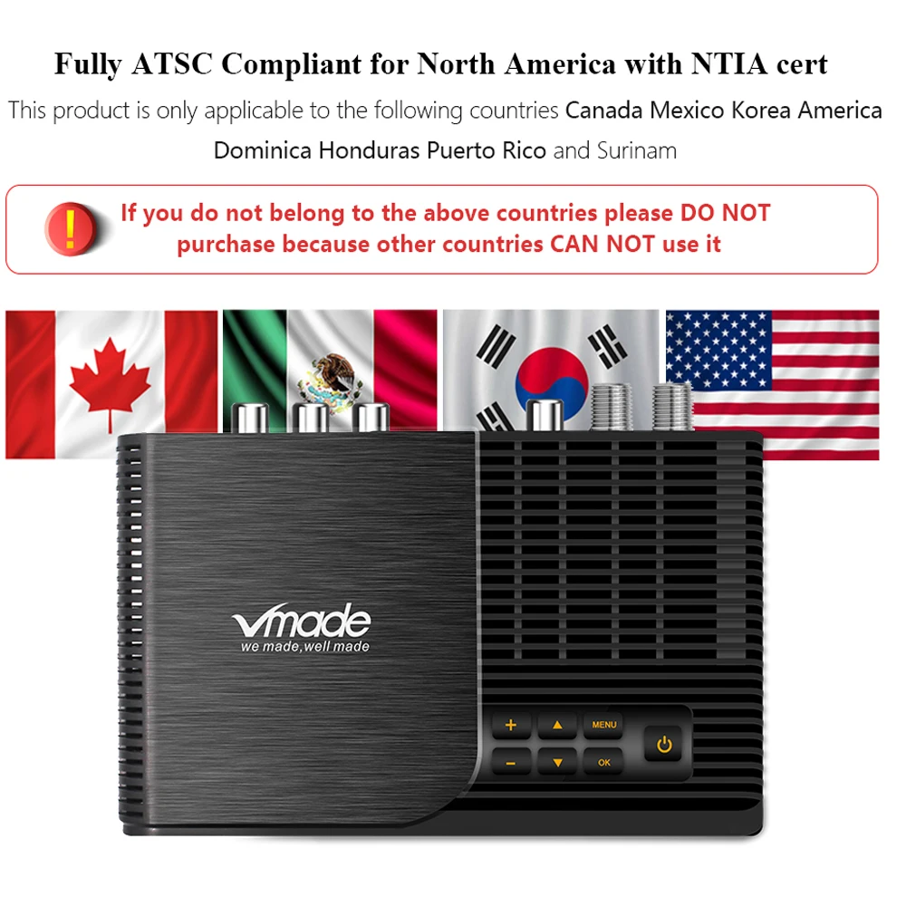 

Hot Sell Atsc-t Terrestrial Digital TV Converter Receiver Atsc For USA Canada Mexico Tv Tuner ATSC-T set top box TV BOX