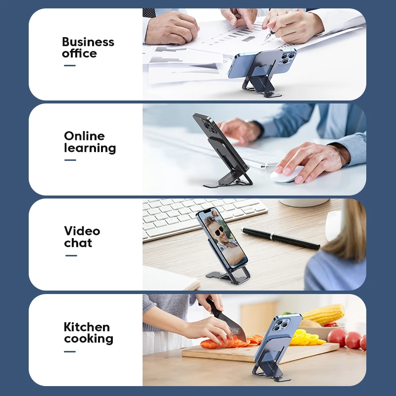 kuulaa phone holder stand aluminum cell phone stand mobile phone support for iphone 13 12 xiaomi samsung huawei free global shipping