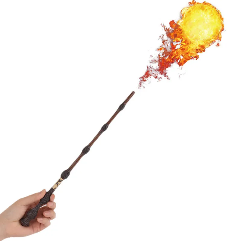 

Tac Cosplay Electronic Fire Flasher Magic Wands Tricks Flame Lighter Device Props Magicians Professional Gimmicks Accessories
