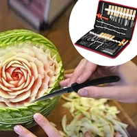 80pcs kitchen carving modeling tools fruit carving tools kit for chef diy with carrying box for making modeling clay cake decor