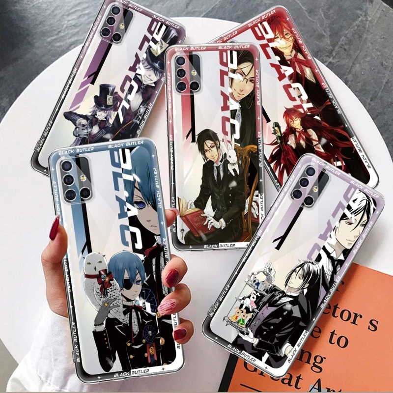 

Funda Case Black Butler Anime Sebastian Smile For Samsung Galaxy A53 A21s A51 A13 5G A32 4G A52 A12 A22 A72 A23 A33 A73 A31 A71