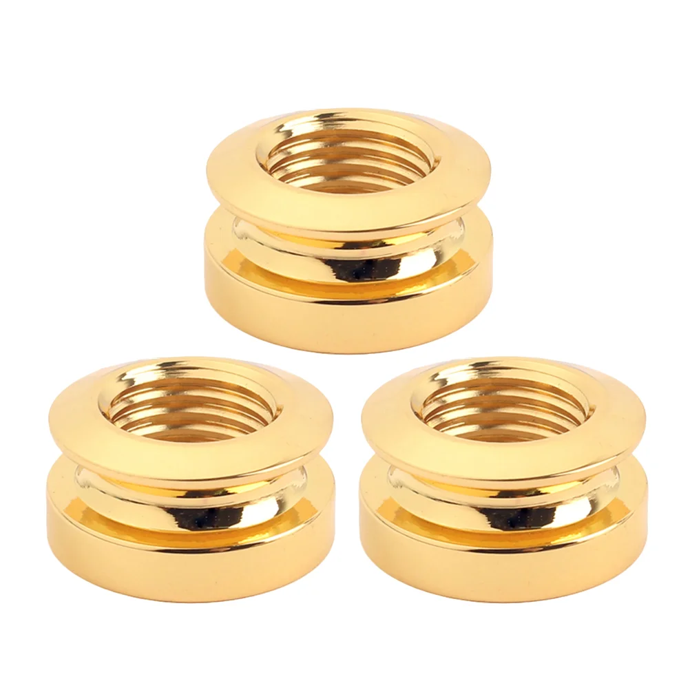 

Guitar Jack Strap Input Plug Button Electric Bass Socket Endpin Parts Audio Output Connector Locks Golden Pickup Stereo Ukulele