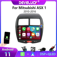 2 din android 11 car radio for mitsubishi asx 1 2010 2016 2011 multimedia video player navigation gps carplay auto dvd stereo