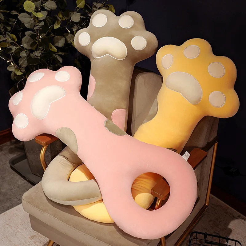 

Мягкая длинная подушка в виде кошек и медведей, 135 см, игрушки-животные, подушка для кровати, плюшевый набивной пол, домашняя диванная подушка, креативный подарок для девочек