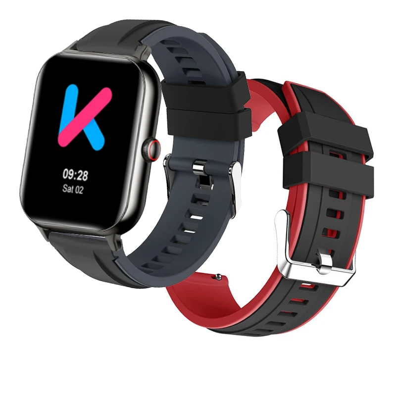 

Soft Silicone Strap For KUMI KU6 KU3S Smart watch Band Replaceable Sport Belt