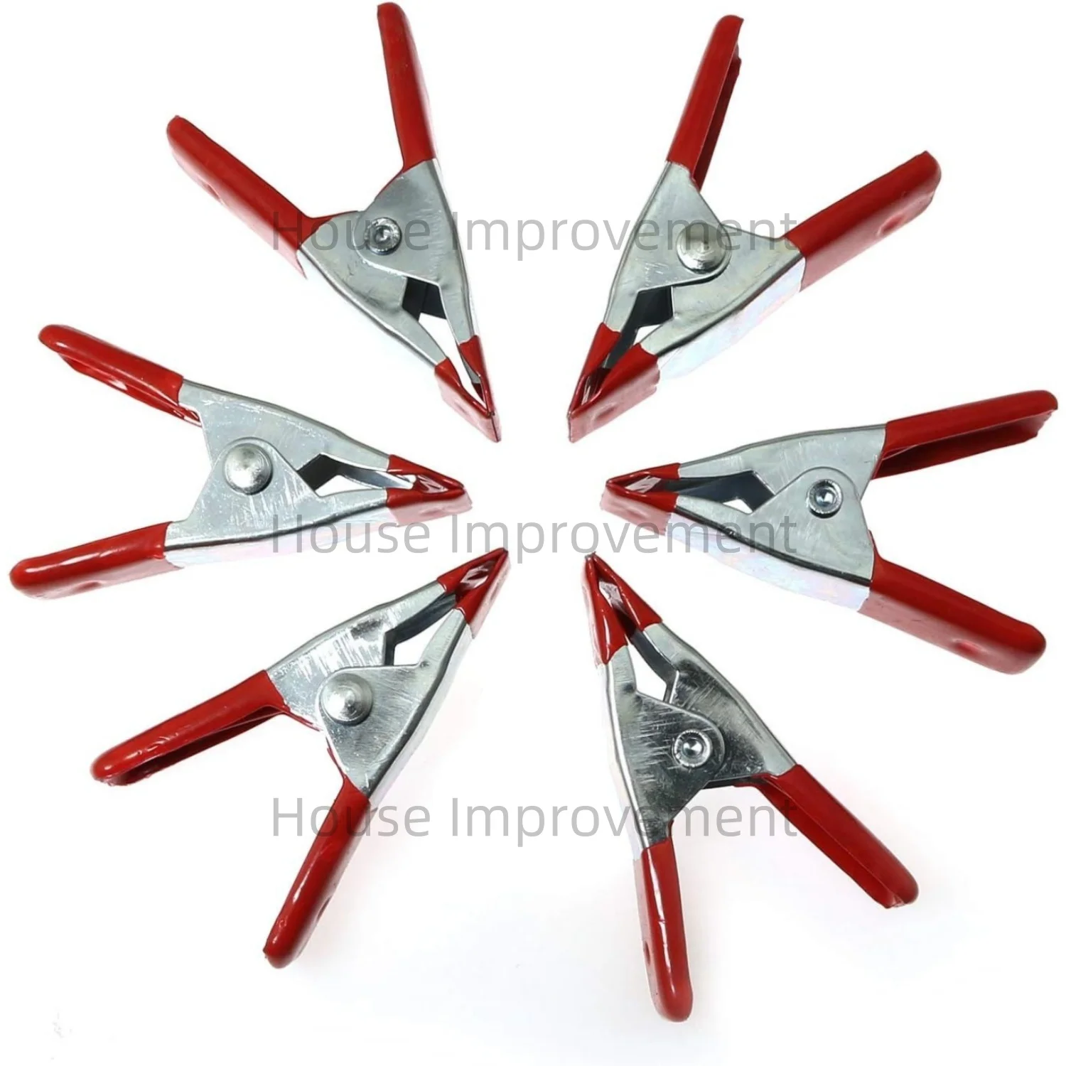 

Металлические пружинные зажимы 6 шт.