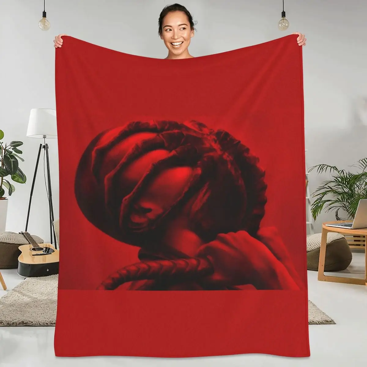 Мягкое теплое одеяло Alien Romulus из ужасной пленки плюшевое постельное белье для