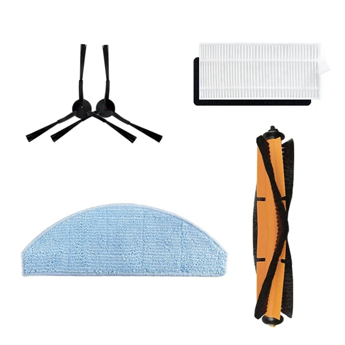 Для робота-пылесоса M203 запасные части аксессуары основная боковая щетка фильтр