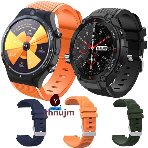 

Soft Silicone Wrist Straps Replacement For LEMFO K22 Lem15 Smart Watch Band Strap Watchband Bracelet Wristband