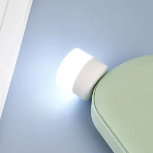 Лампа с USB-разъемом, компактный ночсветильник для компьютеров и ноутбуков, маленькая Светодиодная лампа для чтения с защитой глаз, светильник